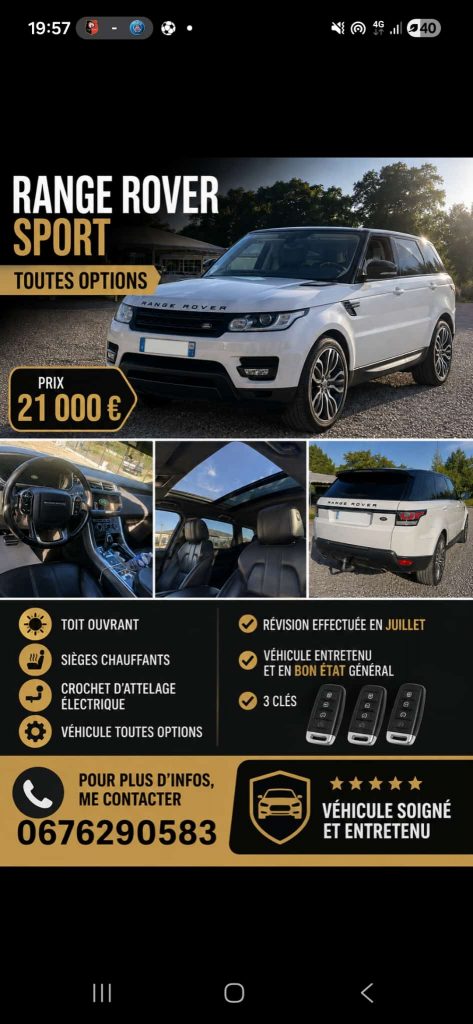Range rover sport