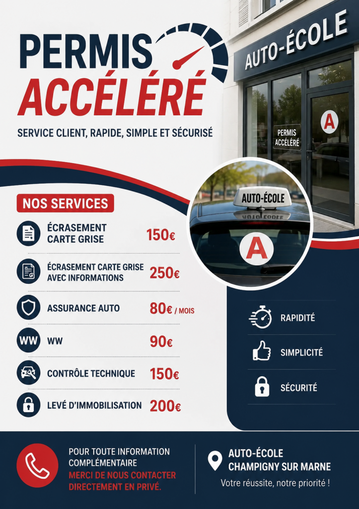 Démarches administratives