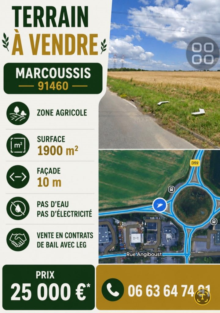 Terrain à vendre