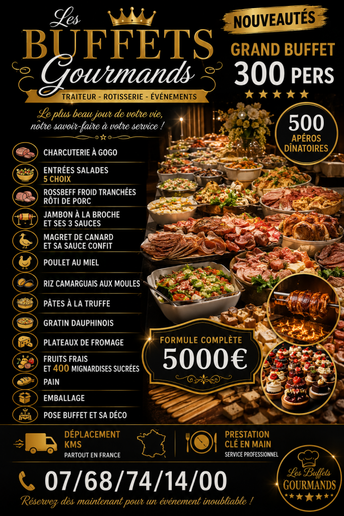 Les buffets gourmands